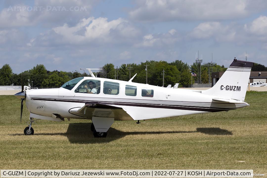 C-GUZM, 1977 Beech A36 Bonanza 36 C/N E-1109, Beech A36 Bonanza 36  C/N E-1109, C-GUZM
