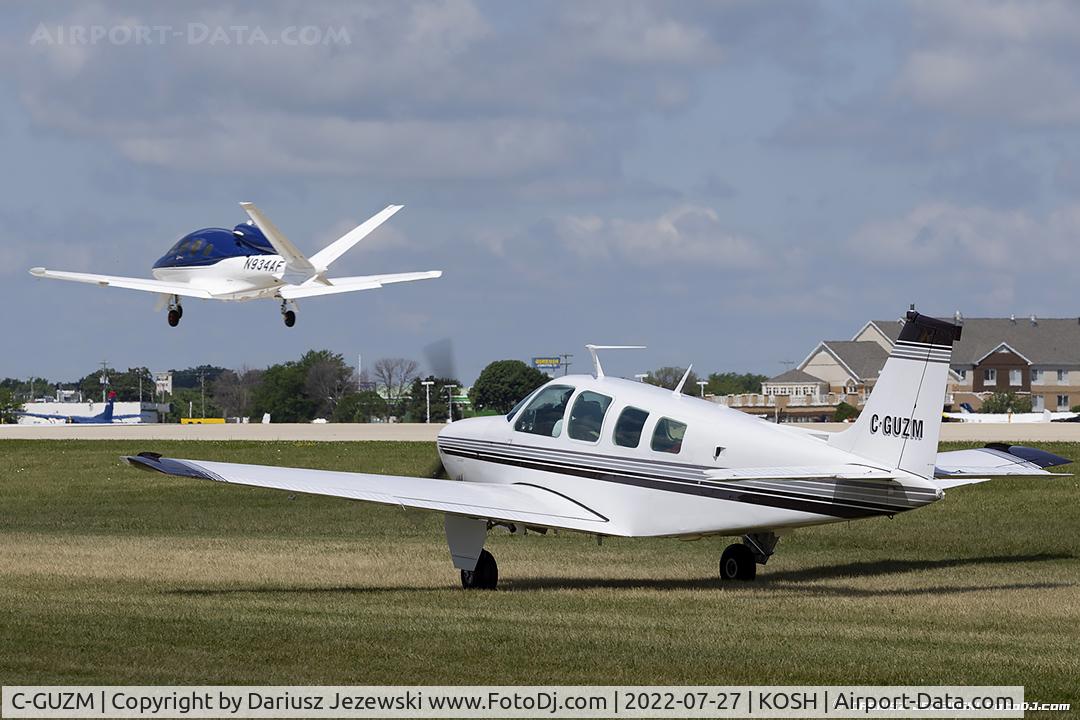 C-GUZM, 1977 Beech A36 Bonanza 36 C/N E-1109, Beech A36 Bonanza 36  C/N E-1109, C-GUZM