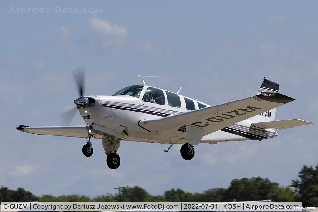 C-GUZM, 1977 Beech A36 Bonanza 36 C/N E-1109, Beech A36 Bonanza 36  C/N E-1109, C-GUZM