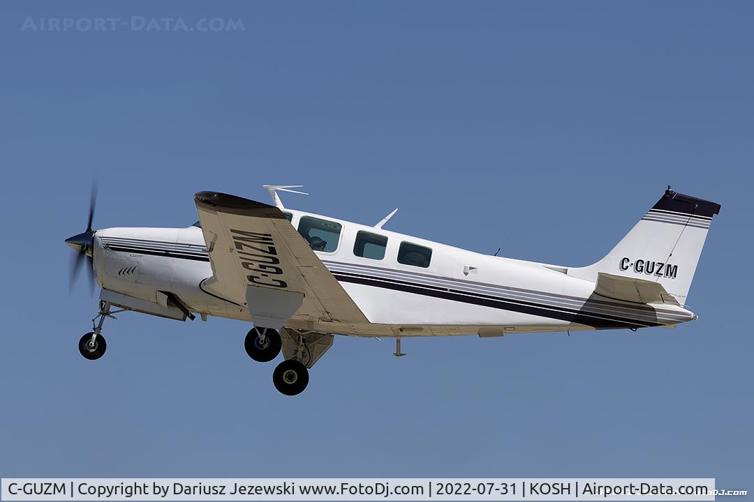 C-GUZM, 1977 Beech A36 Bonanza 36 C/N E-1109, Beech A36 Bonanza 36  C/N E-1109, C-GUZM