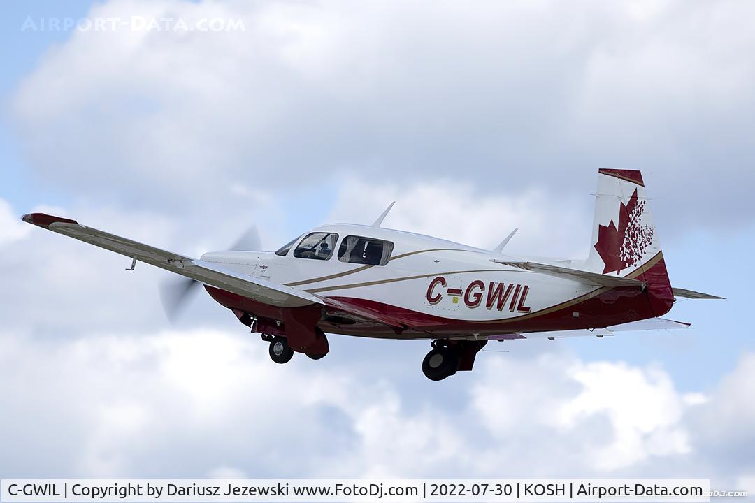 C-GWIL, 1981 Mooney M20K C/N 25-0592, Mooney M20K  C/N 25-0592, C-GWIL