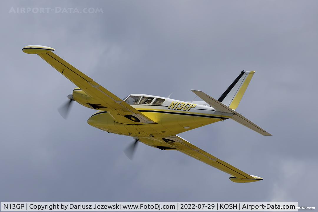N13GP, 1967 Piper PA-30-160 B Twin Comanche C/N 30-1535, Piper PA-30-160 Twin Comanche B  C/N 30-1535, N13GP