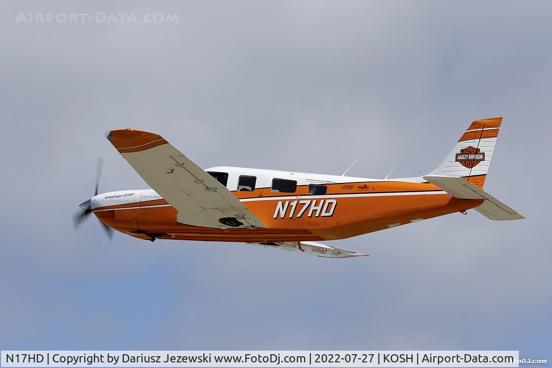 N17HD, 1998 Piper PA-32R-301 C/N 3246102, Piper PA-32R-301 Saratoga  C/N 3246102, N17HD