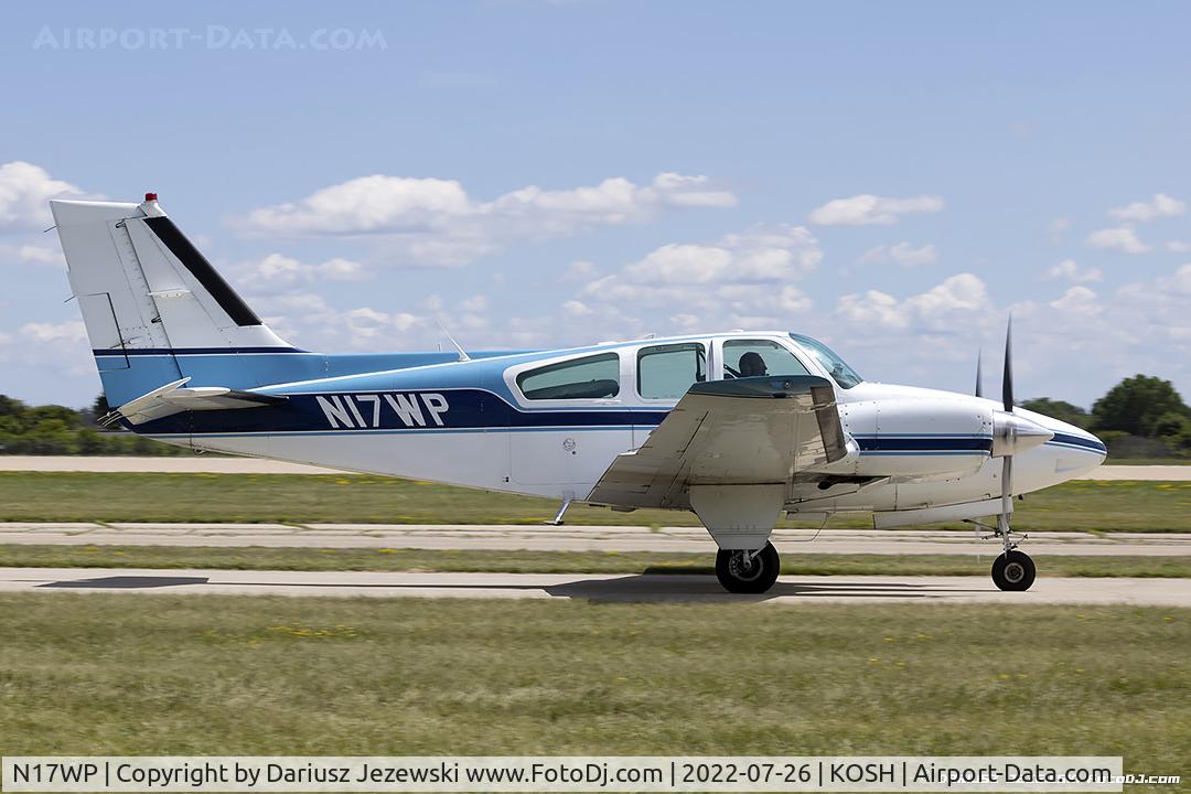 N17WP, 1964 Beech 95-B55 Baron Baron C/N TC-578, Beech 95-B55 Baron  C/N TC-578, N17WP