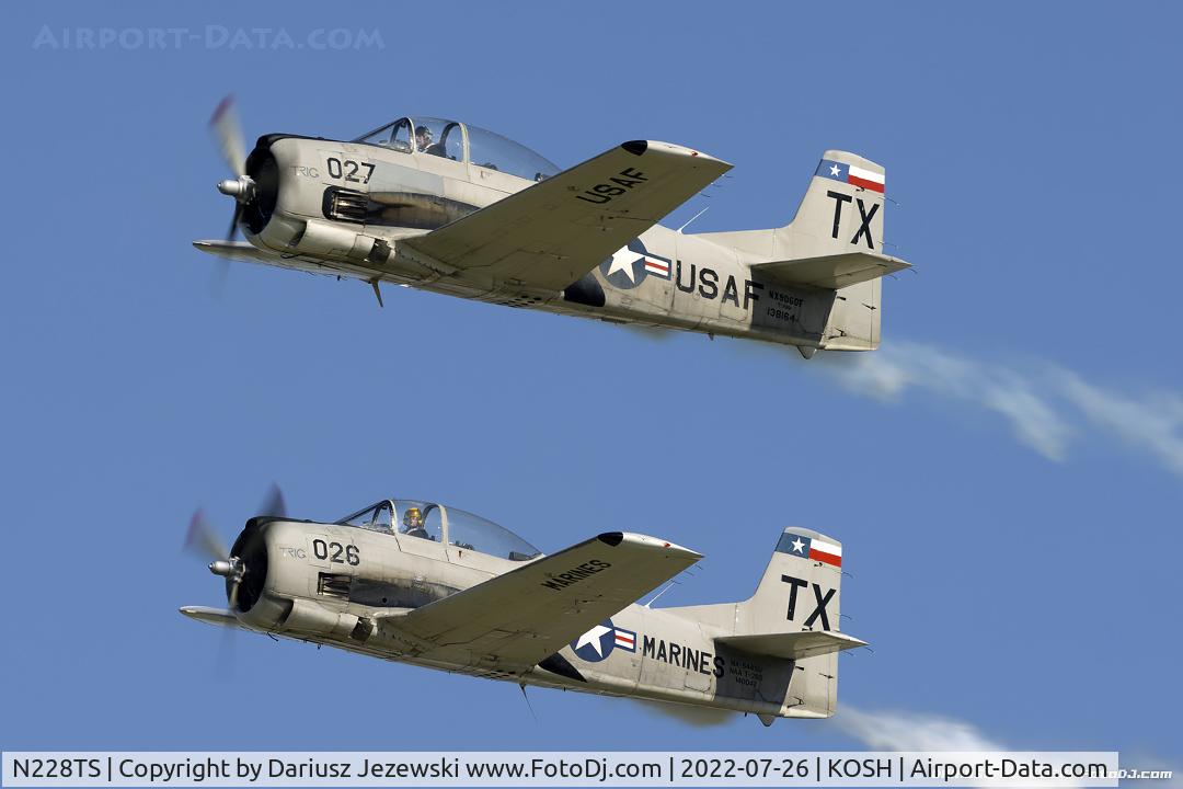 N228TS, 1954 North American T-28D Trojan C/N 200-422, North American T-28D Trojan C/N 200-422, NX228TS
