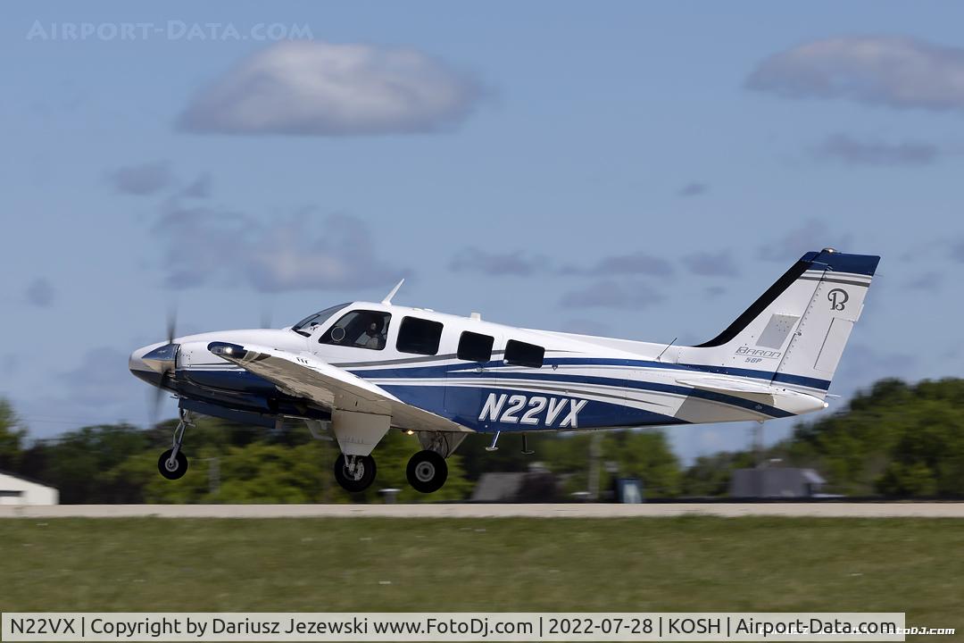 N22VX, 1978 Beech 58P Baron C/N TJ-171, Beech 58P Baron  C/N TJ-171, N22VX