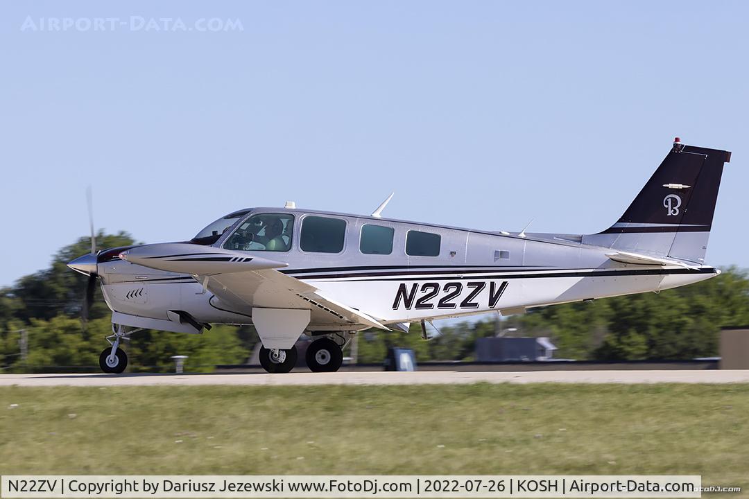 N22ZV, 1979 Beech A36 Bonanza 36 C/N E-1570, Beech A36 Bonanza  C/N E-1570, N22ZV