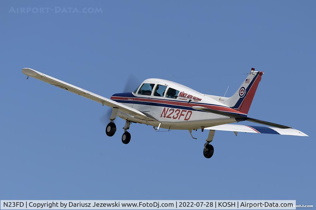 N23FD, 1975 Beech C23 Sundowner 180 C/N M-1663, Beech C23 Sundowner  C/N M-1663, N23FD