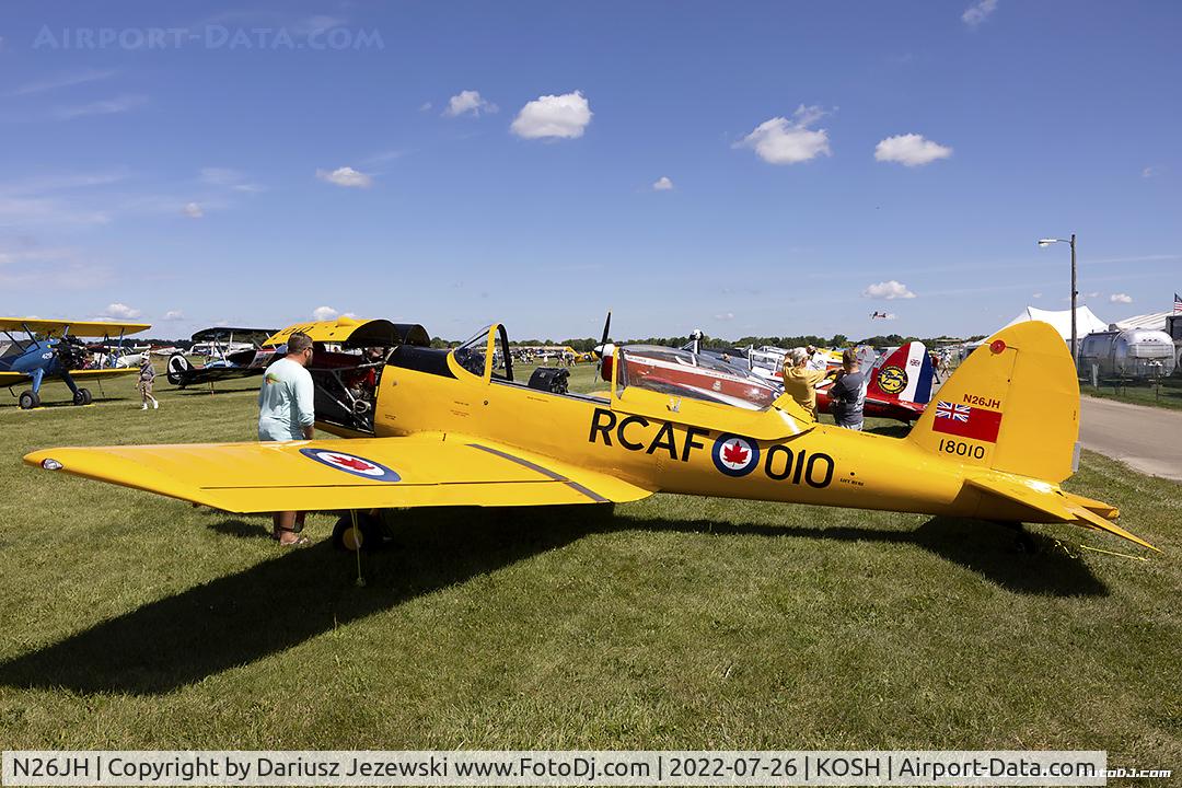 N26JH, 1953 De Havilland DHC-1 Chipmunk 22 C/N C1/0887, De Havilland Canada DHC-1 Chipmunk 22  C/N C1-0887, N26JH