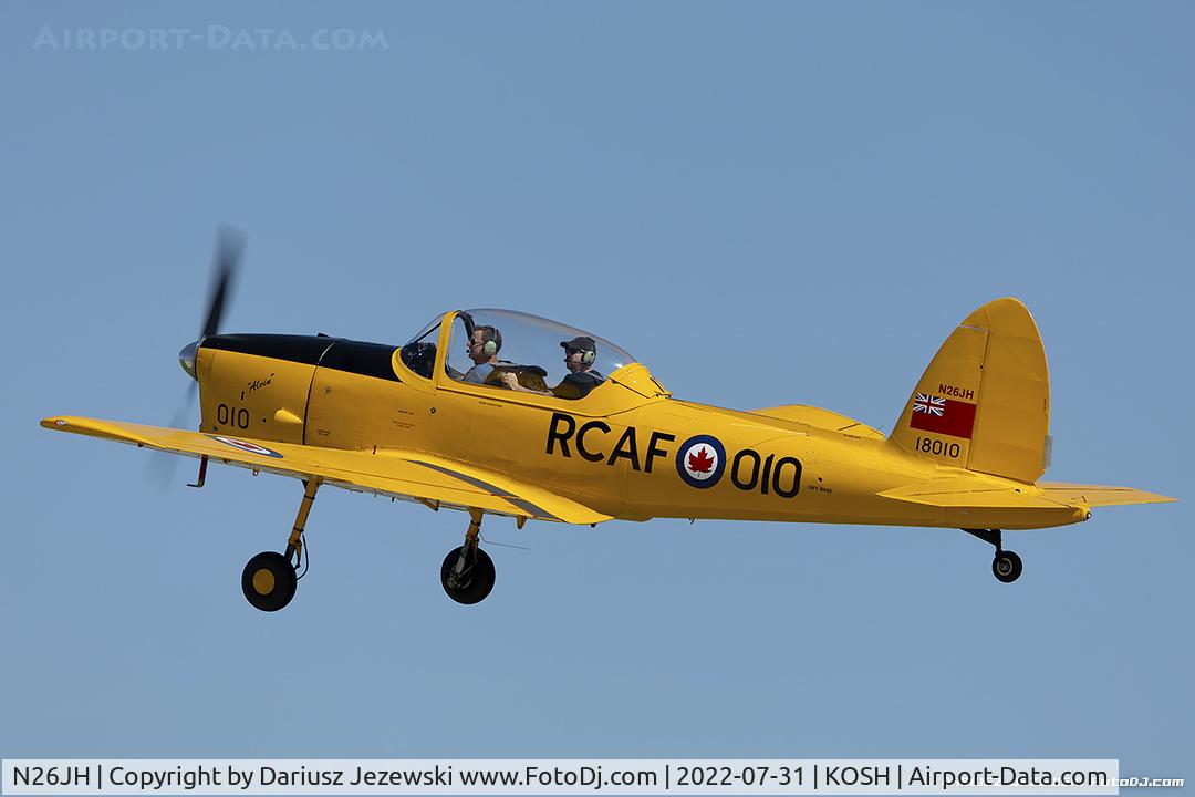 N26JH, 1953 De Havilland DHC-1 Chipmunk 22 C/N C1/0887, De Havilland Canada DHC-1 Chipmunk 22  C/N C1-0887, N26JH