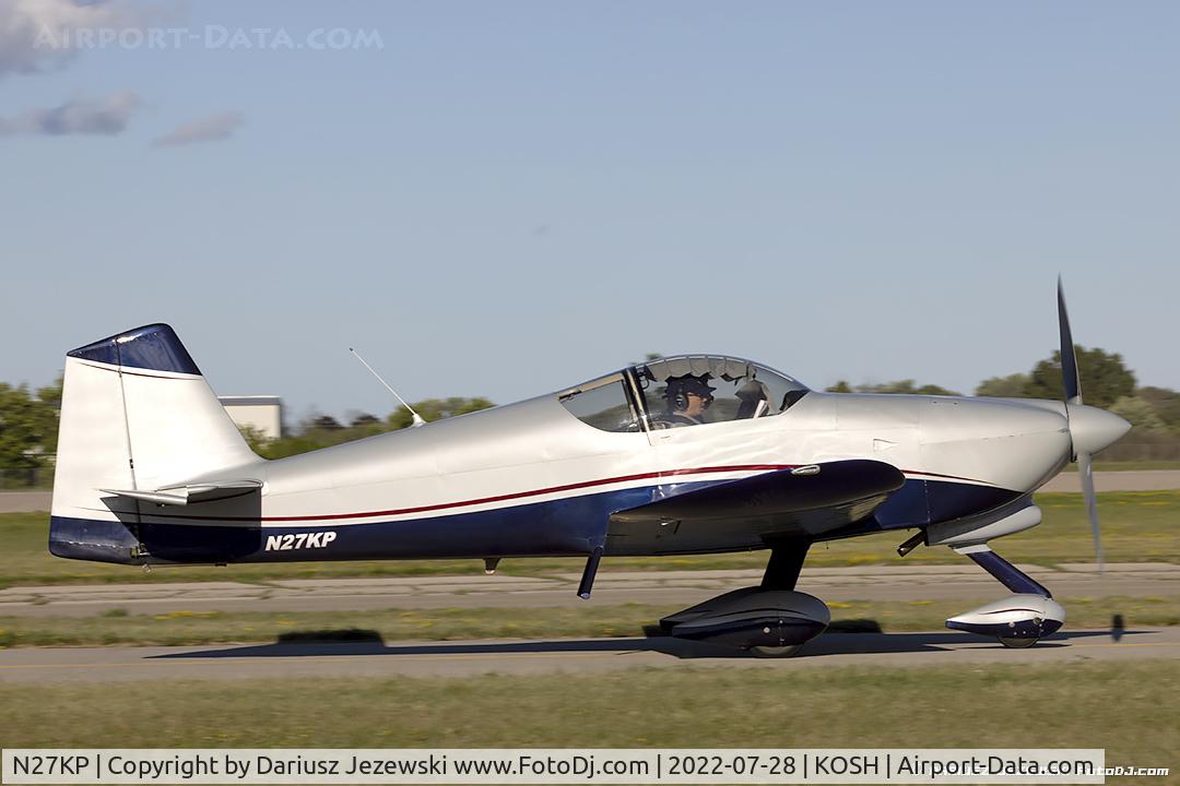 N27KP, 2007 Vans RV-6A C/N 22066, Vans RV-6A  C/N 22066, N27KP