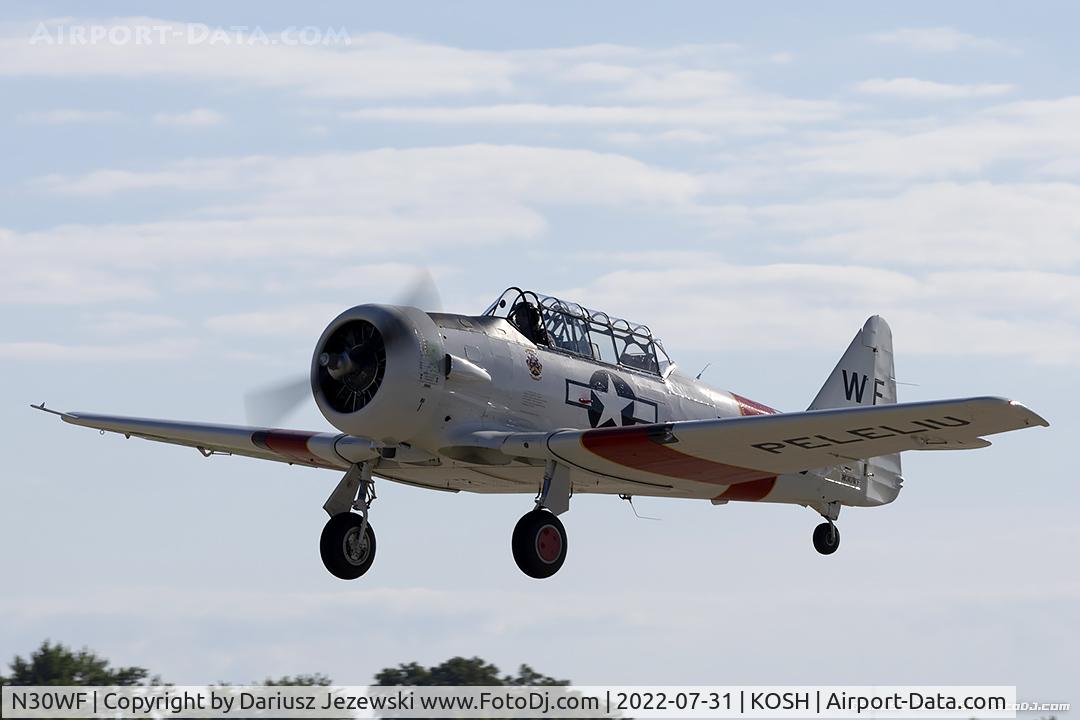 N30WF, 1951 North American T-6G Texan C/N 182-694, North American T-6G Texan  C/N 51-15007, N30WF