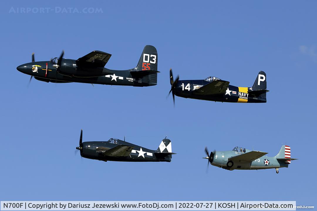N700F, 1945 Grumman F7F-3 Tigercat C/N C.132, Grumman F7F-3 Tigercat C/N 80390, NX700F