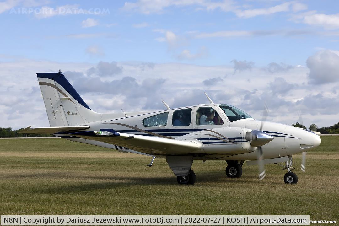N8N, 1966 Piper PA-32-260 Cherokee Six C/N 32-817, Beech 95-B55 Baron  C/N TC-1995, N8NC