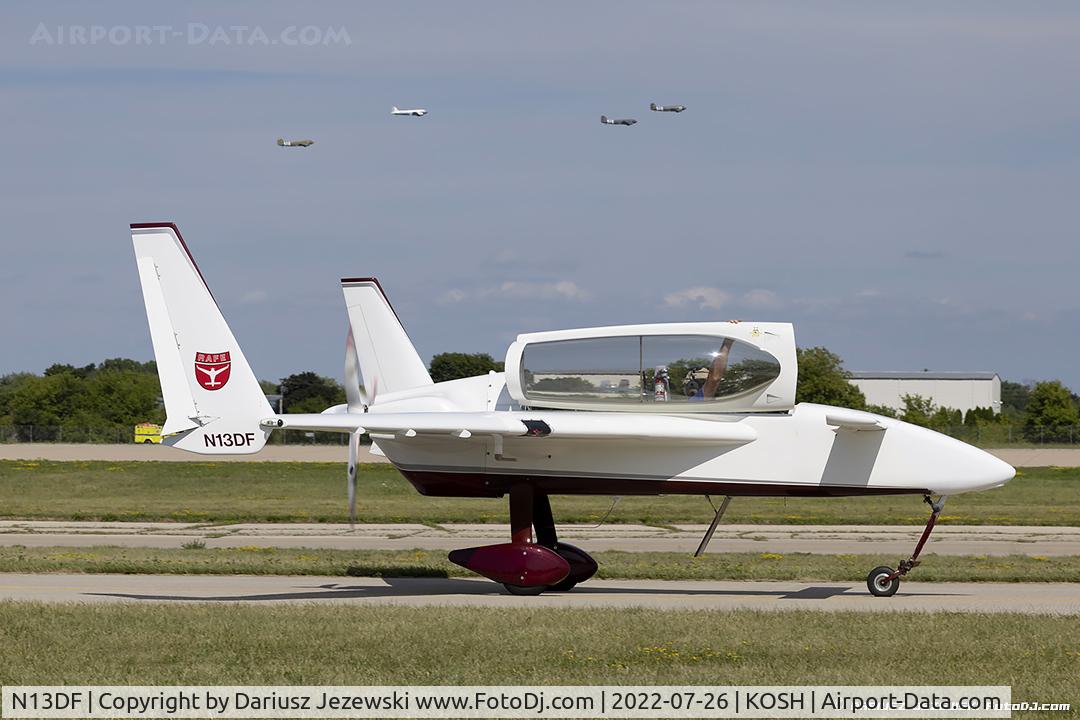 N13DF, 1989 Rutan Long-EZ C/N 2072-L, Rutan Long-EZ  C/N 2072-L, N13DF