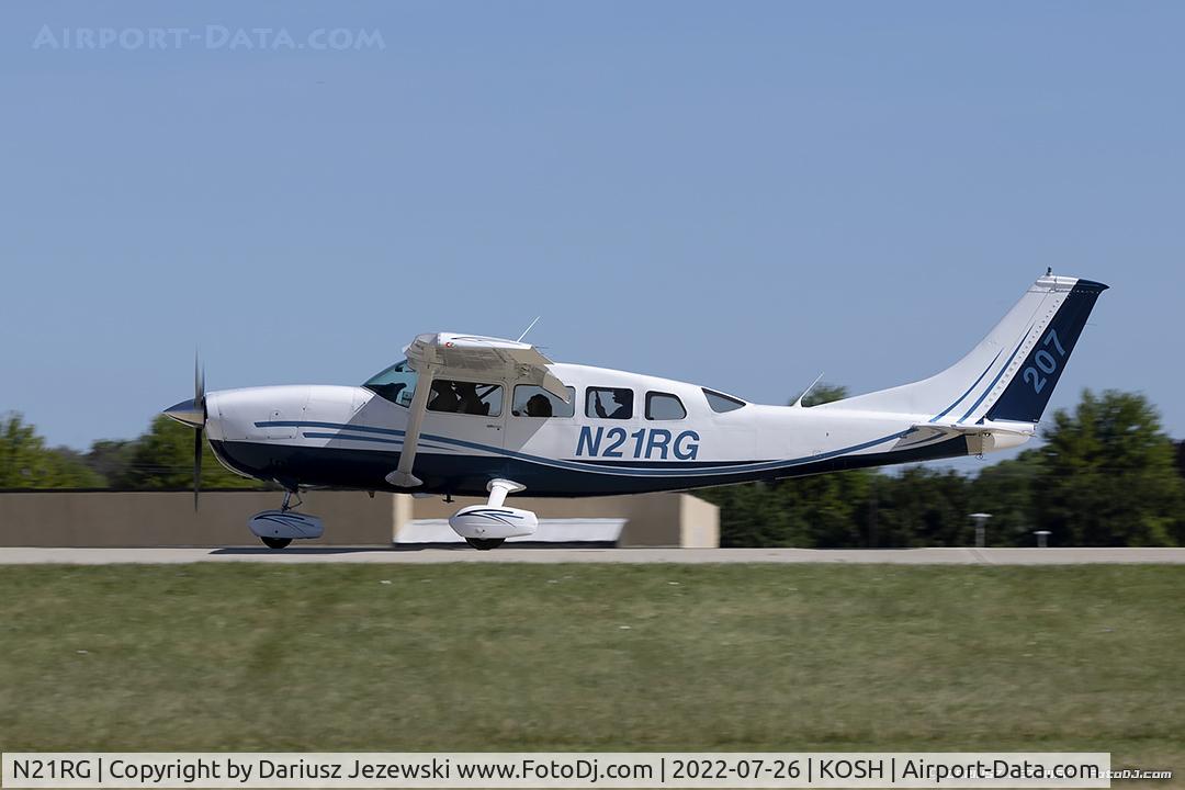 N21RG, 1969 Cessna T207 C/N 20700066, Cessna T207 Turbo Skywagon  C/N 20700066, N21RG