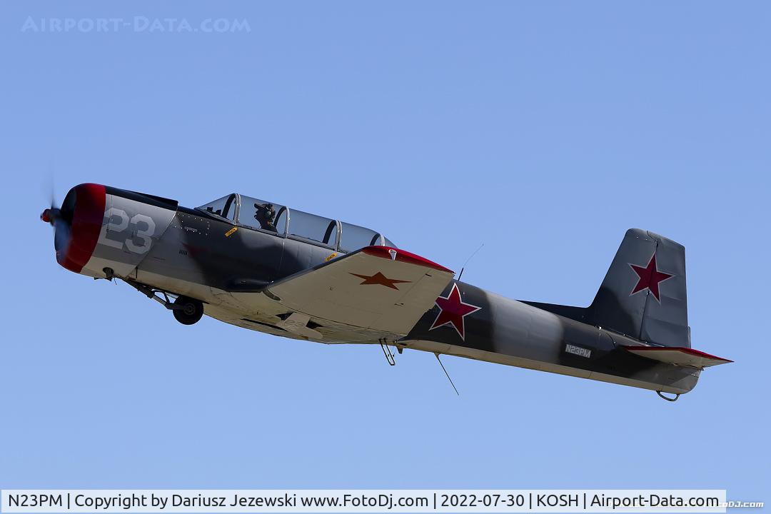 N23PM, 1978 Nanchang CJ-6 C/N 3832012, Nanchang CJ-6  C/N 3832012, N23PM