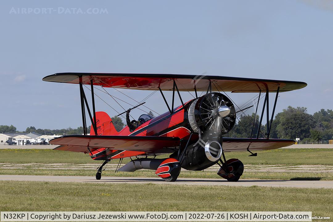 N32KP, 2013 Jet Waco ATO C/N 001, Jet Waco Taperwing  C/N 001 - Jeff Boerboon, N32KP