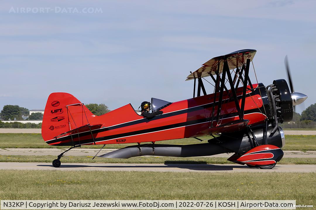 N32KP, 2013 Jet Waco ATO C/N 001, Jet Waco Taperwing  C/N 001 - Jeff Boerboon, N32KP