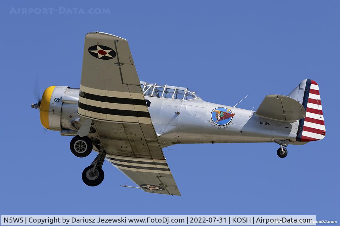 N5WS, 1942 North American/walker/screws AT6C C/N 41-32815, North American AT-6C Texan  C/N 41-32815, N5WS
