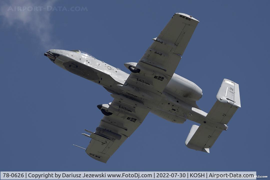 78-0626, 1978 Fairchild Republic A-10C Thunderbolt II C/N A10-0246, A-10A Thunderbolt 78-0626 MA from 131st FS 