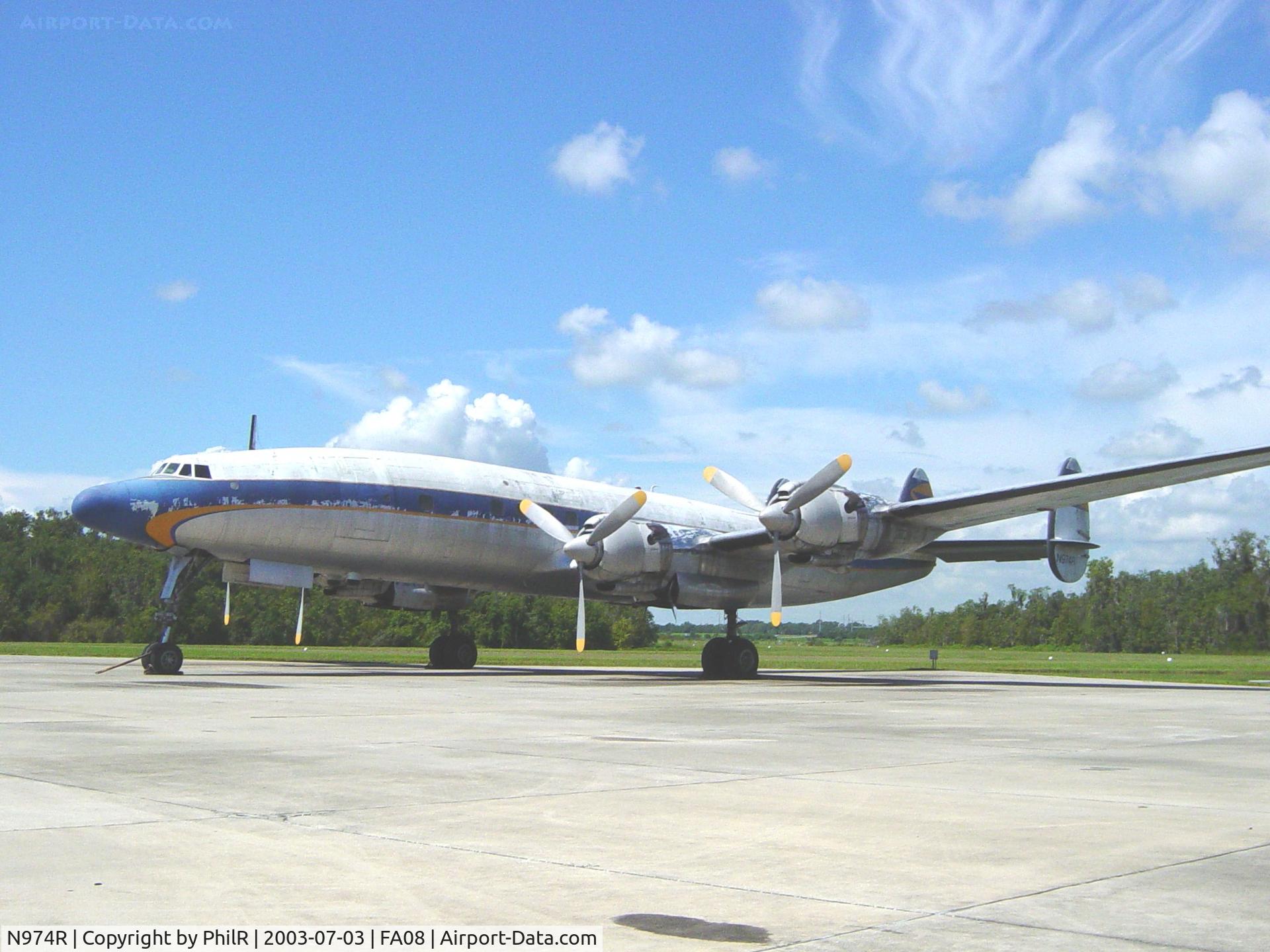 N974R, 1957 Lockheed L-1649A-98 Starliner C/N 1040, N974R 1957 Lockheed 1649A Super Constellation 'Fantasy of Flight' Polk City Florida
