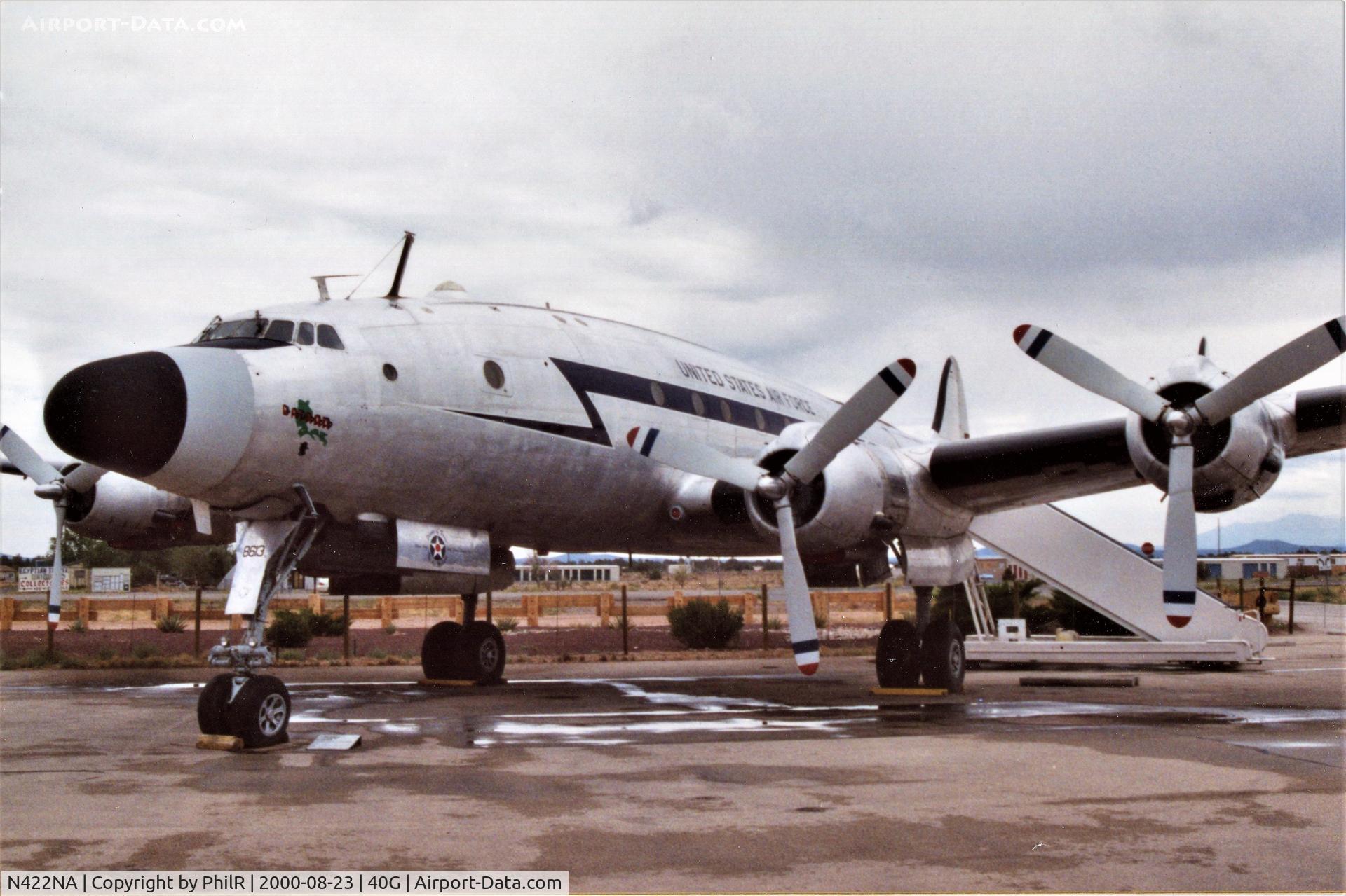 N422NA, 1948 Lockheed C-121A Constellation C/N 48-613 (2605), 48-0613 (N422NA) 1949  Lockheed VC-121A USAF Planes of Fame annex Valle Az