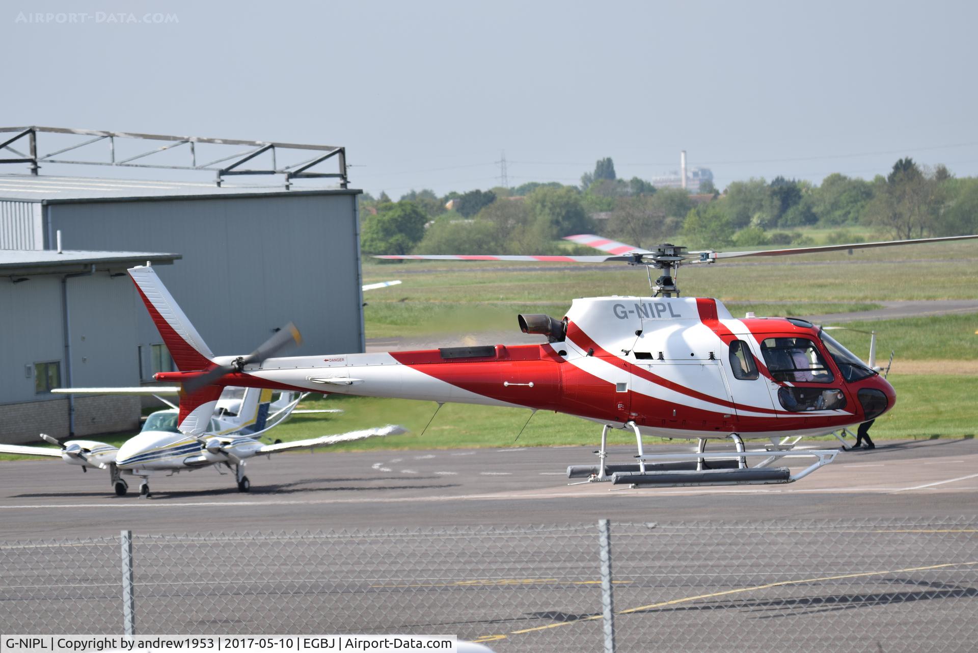 G-NIPL, 2013 Eurocopter AS-350B-3 Ecureuil Ecureuil C/N 7604, G-NIPL at Gloucestershire Airport.