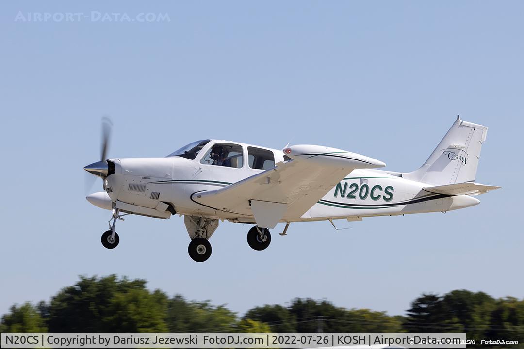 N20CS, 1982 Monnett Sonerai I C/N 329, Beech A36 Bonanza  C/N E-3601, N20CS