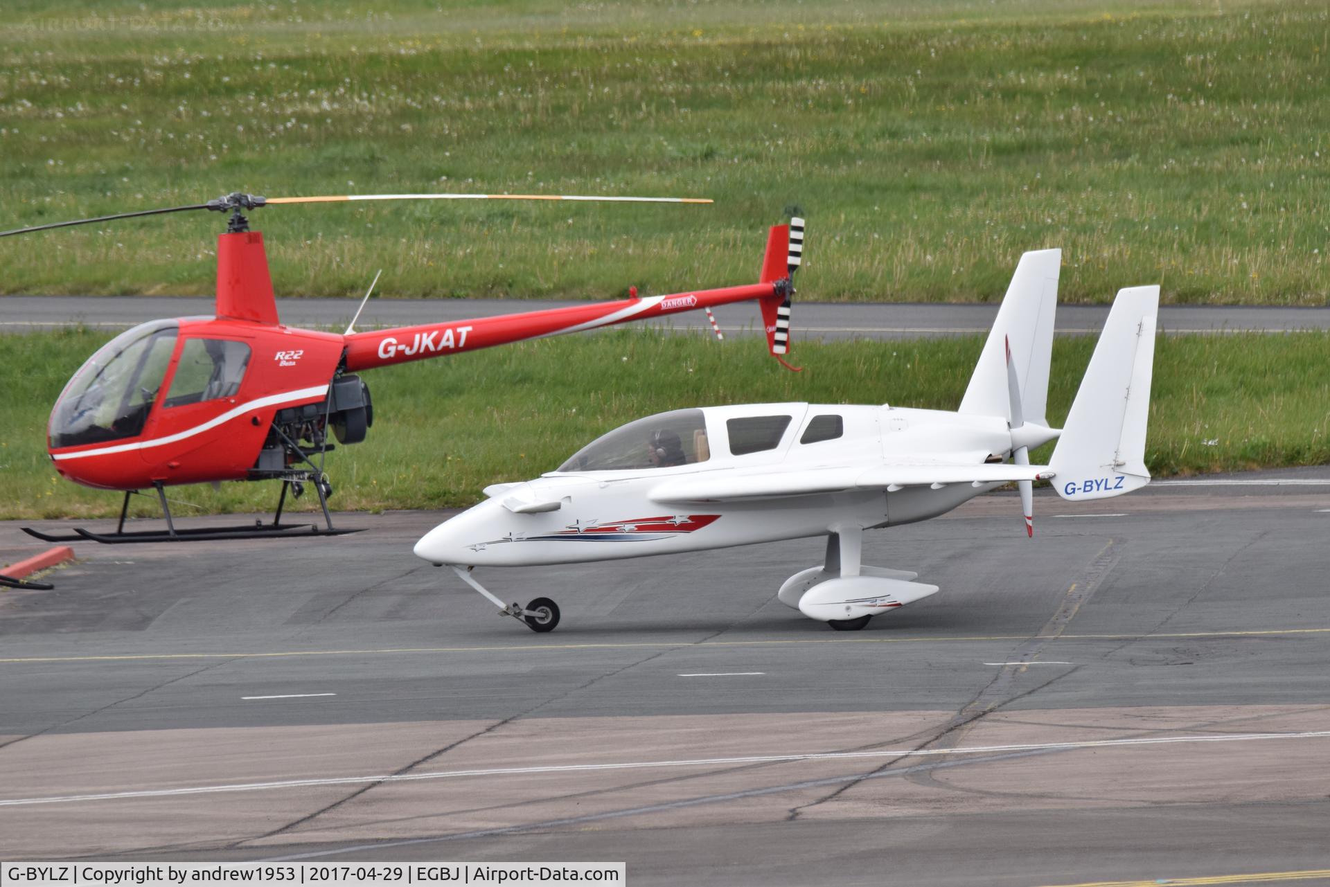 G-BYLZ, 1999 Co-Z Cozy Mark IV C/N PFA 159-12464, G-BYLZ at Gloucestershire Airport.