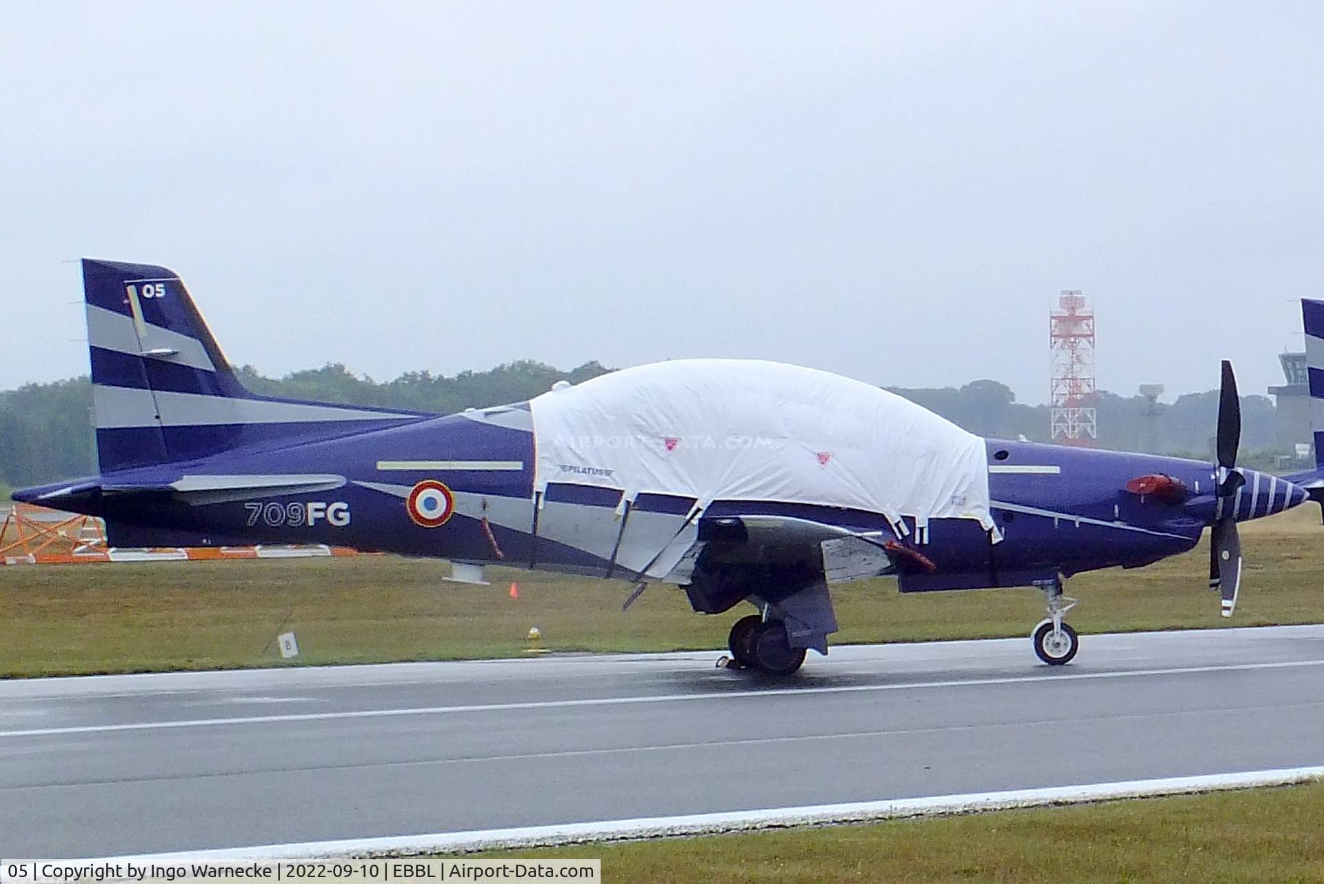 05, 2018 Pilatus PC-21 C/N 297, Pilatus PC-21 of the Armee de l'Air (French Air Force) at the 2022 Sanicole Spottersday at Kleine Brogel air base