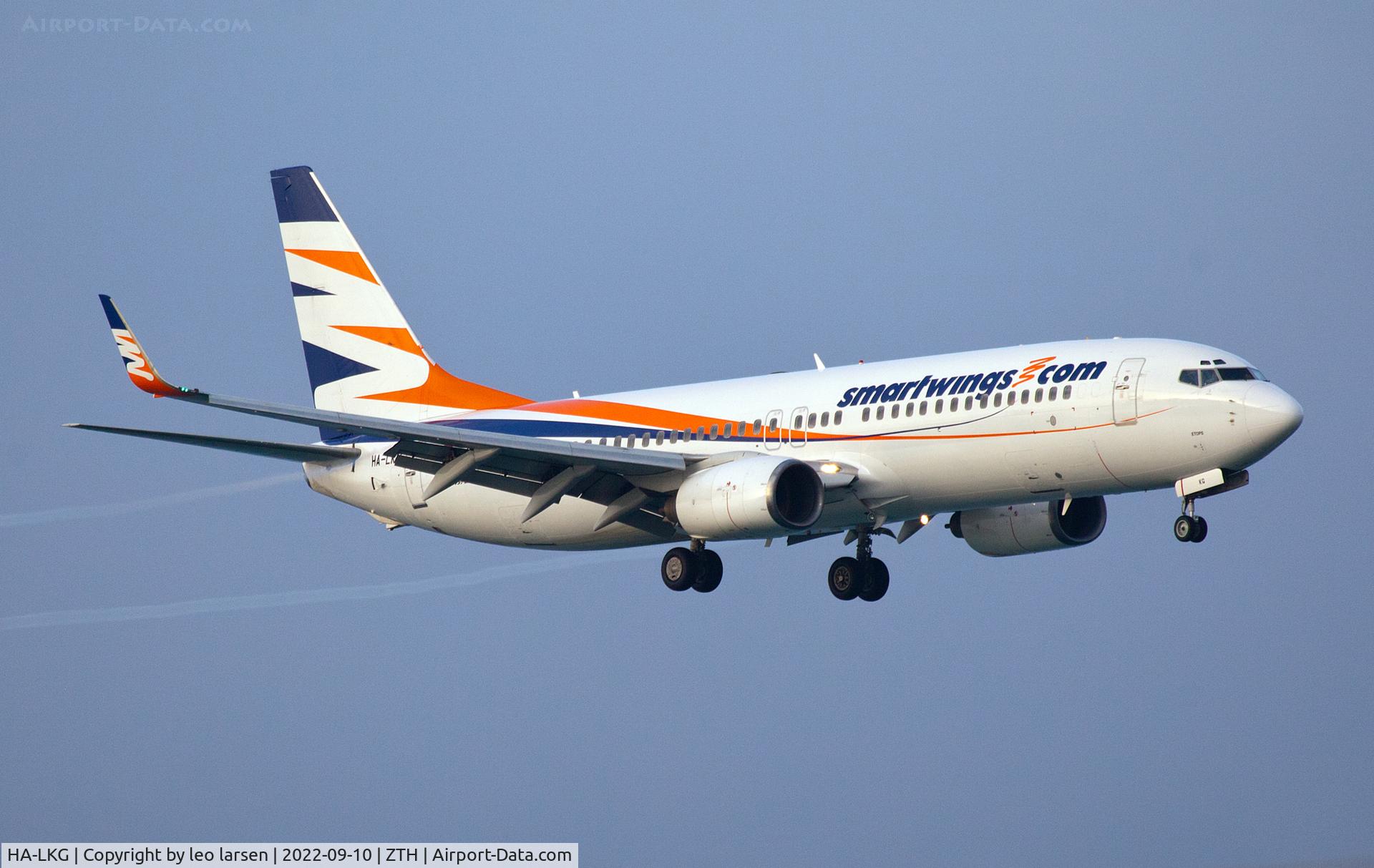 HA-LKG, 2001 Boeing 737-8CX C/N 32362, Zakynthos 10.9.2022