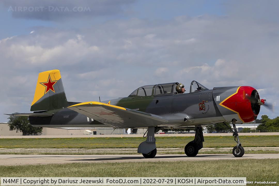 N4MF, Nanchang CJ-6 C/N 2951203, Nanchang CJ-6  C/N 2951203, N4MF