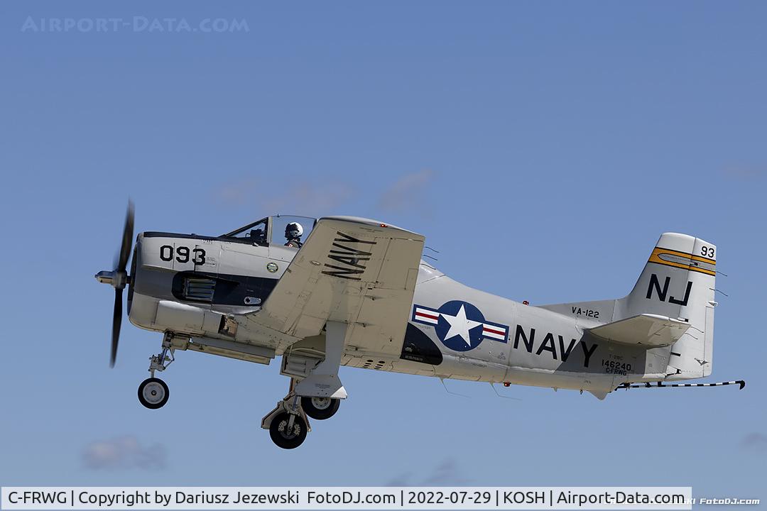 C-FRWG, North American T-28C Trojan C/N 252-3 (146240), North American T-28C Trojan  C/N 146240, C-FRWG