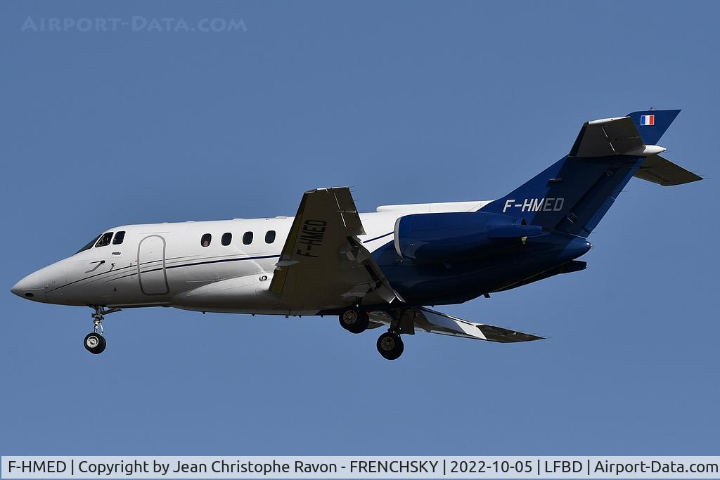 F-HMED, 1992 British Aerospace BAe.125-1000B C/N 259026, ARL915 from Southampton SOU