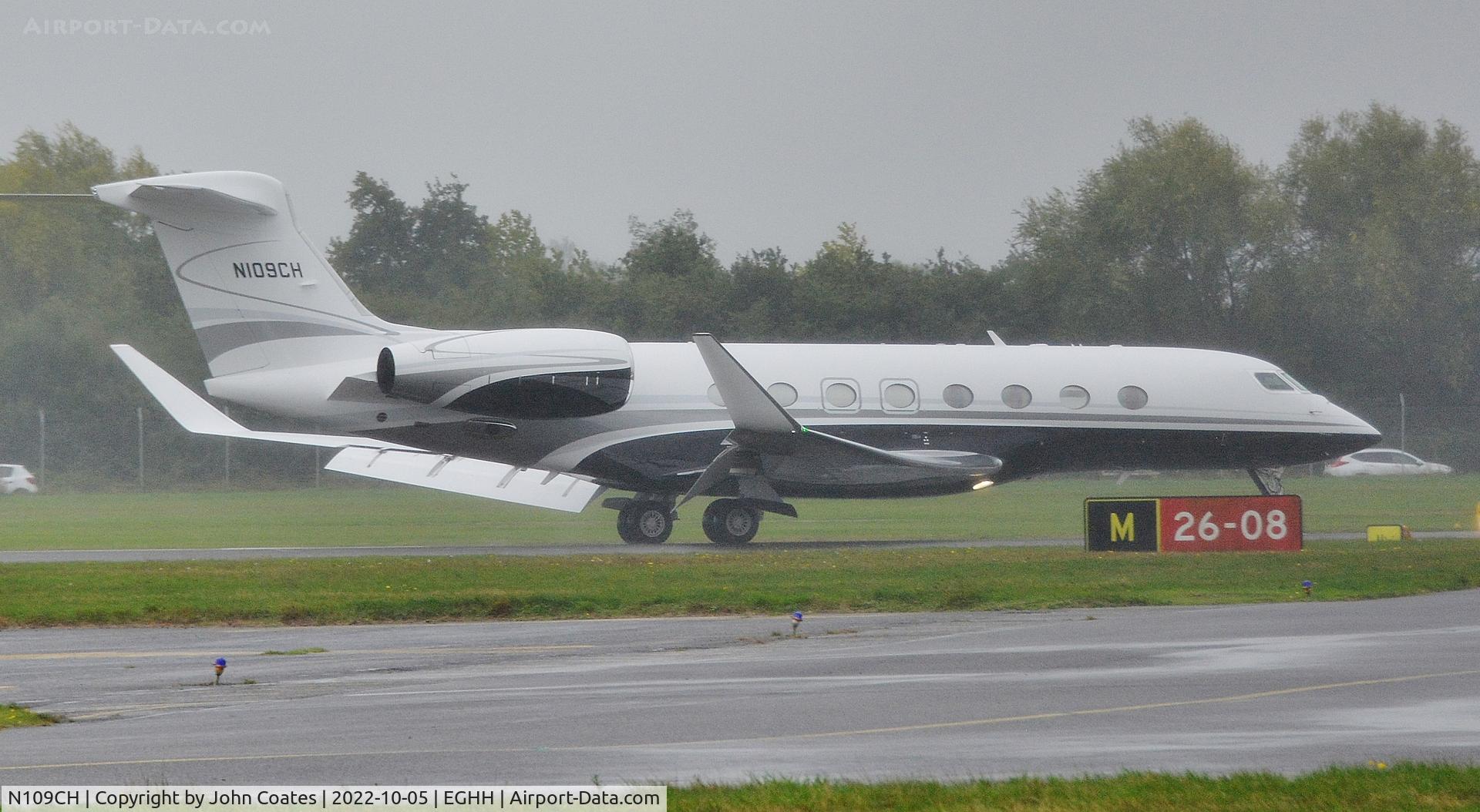 N109CH, Gulfstream G650 ER C/N 6462, Arriving on 26