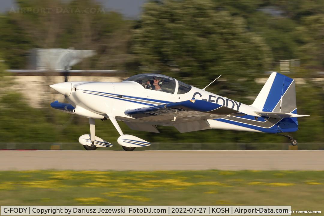 C-FODY, 1993 Vans RV-6 C/N 20397, Vans RV-6  C/N 20397, C-FODY