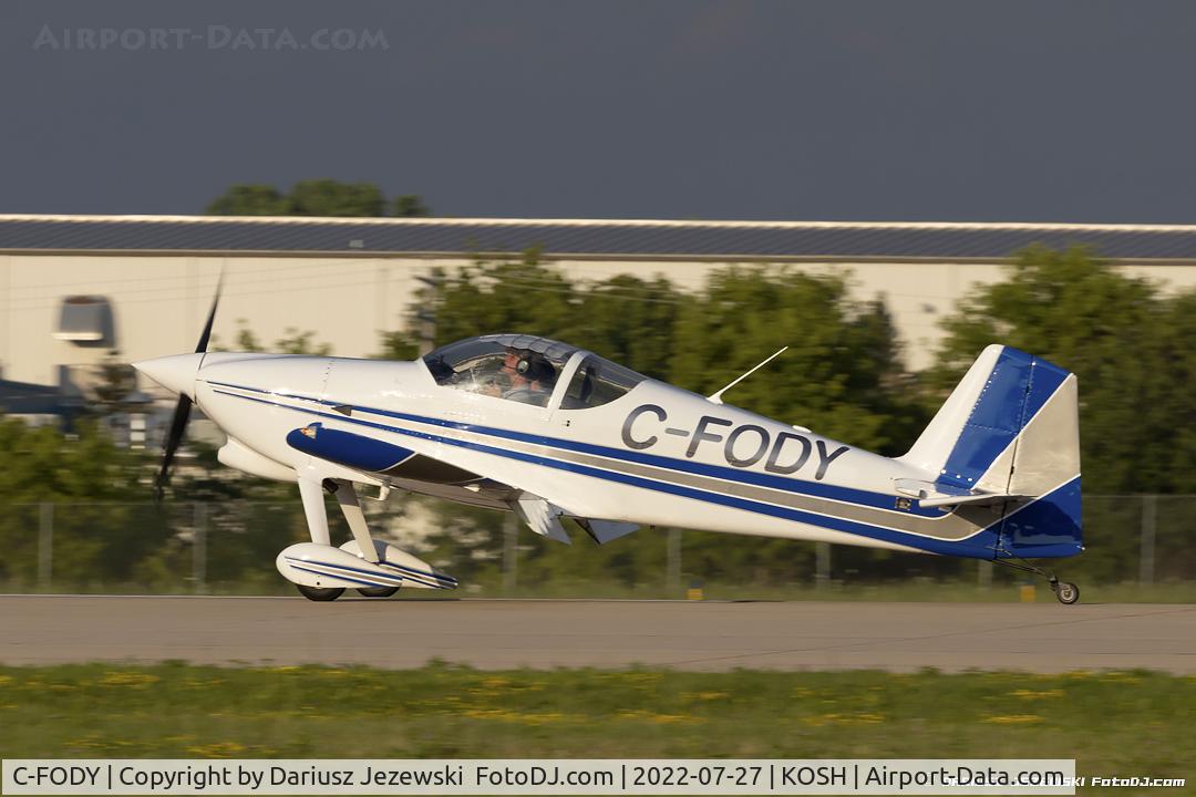 C-FODY, 1993 Vans RV-6 C/N 20397, Vans RV-6  C/N 20397, C-FODY