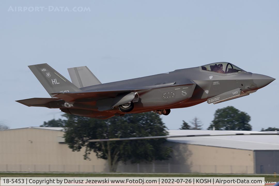 18-5453, 2021 Lockheed Martin F-35A Lighting II C/N AF-281, F-35A Lightning II 185453 HL from 4th FS 