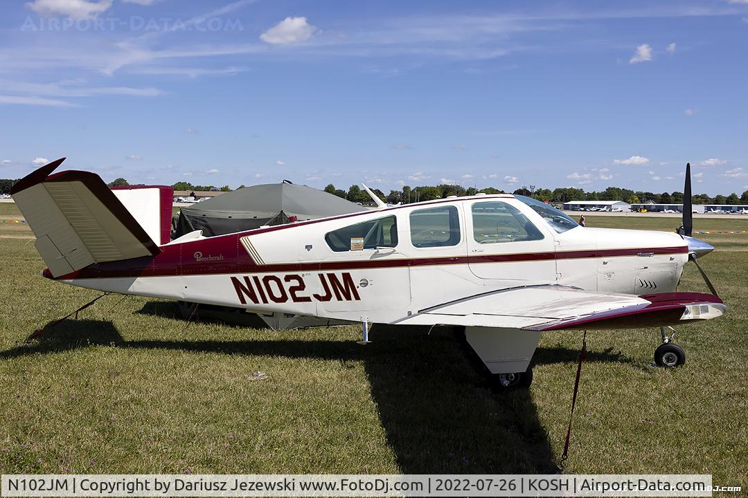 N102JM, 1979 Beech V35B Bonanza C/N D-10216, Beech V35B Bonanza  C/N D-10216, N102JM