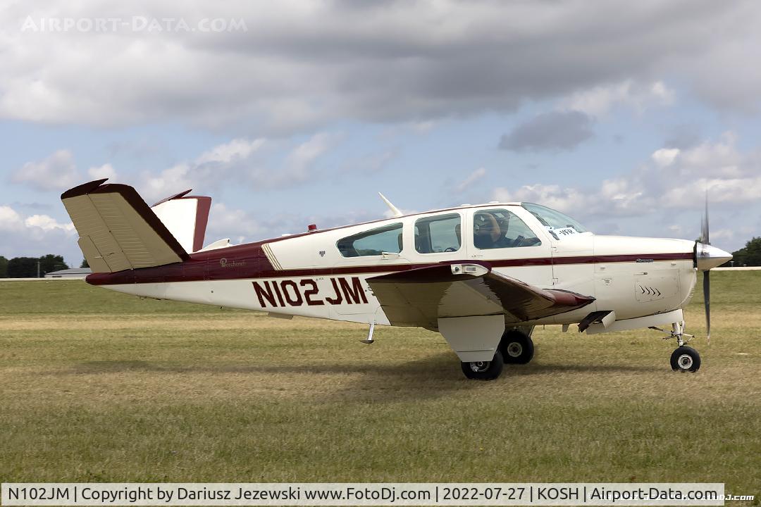 N102JM, 1979 Beech V35B Bonanza C/N D-10216, Beech V35B Bonanza  C/N D-10216, N102JM