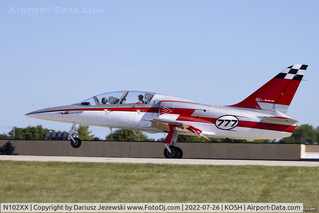 N102XX, 1992 Aero L-39 Albatros C/N 040002, Aero Vodochody L-39 Albatros  C/N 40002, N102XX
