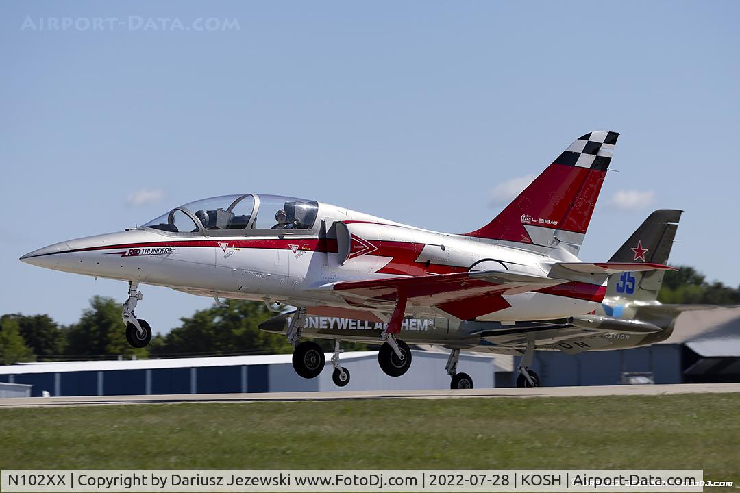 N102XX, 1992 Aero L-39 Albatros C/N 040002, Aero Vodochody L-39 Albatros  C/N 40002, N102XX