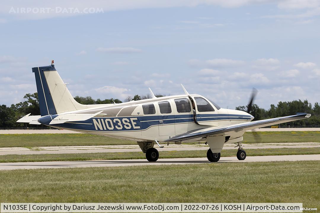 N103SE, 1977 Beech A36 Bonanza 36 C/N E-1099, Beech A36 Bonanza 36  C/N E-1099, N103SE