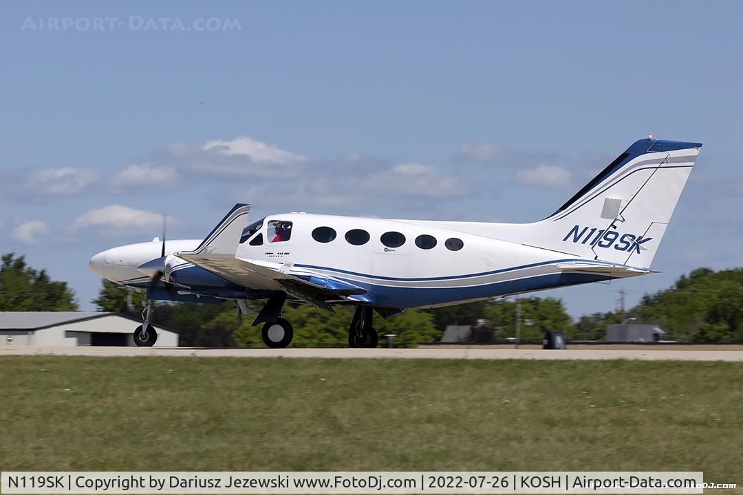 N119SK, 1981 Cessna 414A Chancellor Chancellor C/N 414A-0660, Cessna 414A Chancellor  C/N 414A0660, N119SK