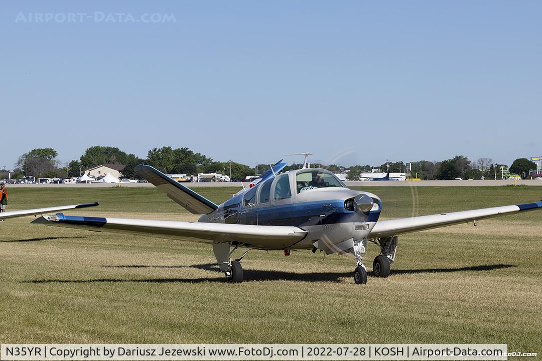 N35YR, 1982 Beech V35B Bonanza C/N D-10397, Beech V35B Bonanza  C/N D-10397, N35YR