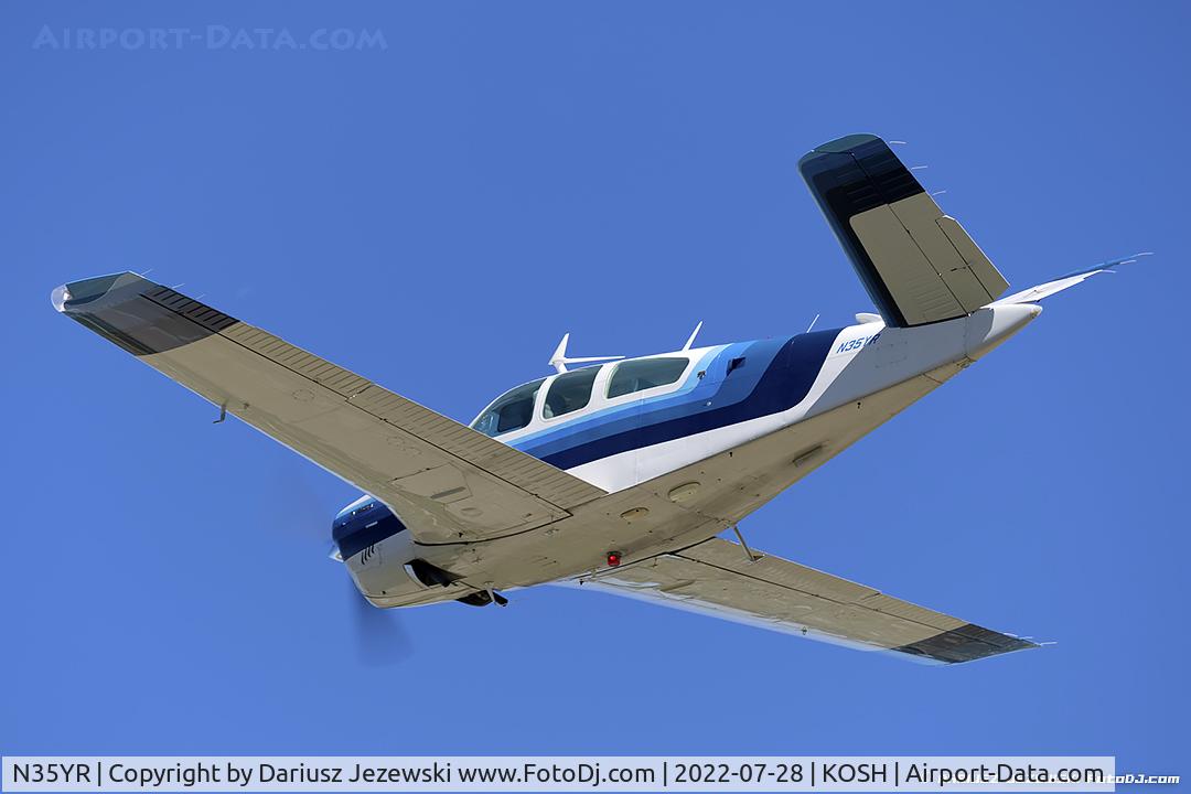 N35YR, 1982 Beech V35B Bonanza C/N D-10397, Beech V35B Bonanza  C/N D-10397, N35YR