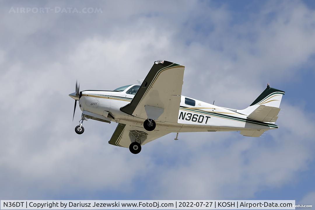 N36DT, 1979 Beech A36 Bonanza 36 C/N E-1496, Beech A36 Bonanza  C/N E-1496, N36DT