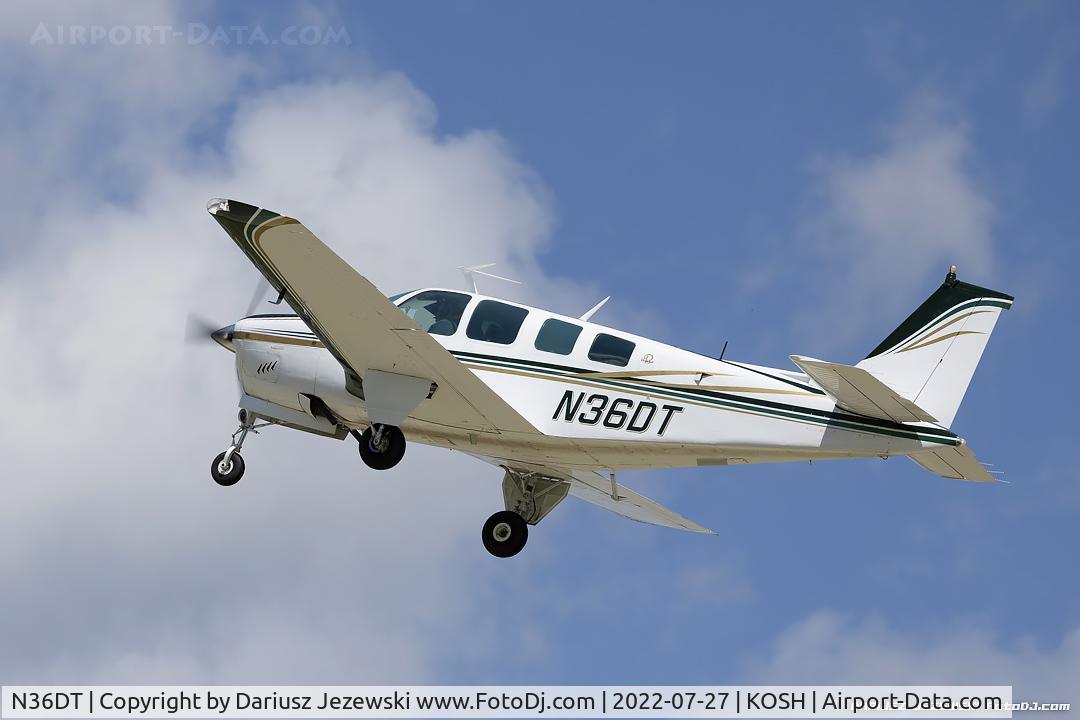 N36DT, 1979 Beech A36 Bonanza 36 C/N E-1496, Beech A36 Bonanza  C/N E-1496, N36DT