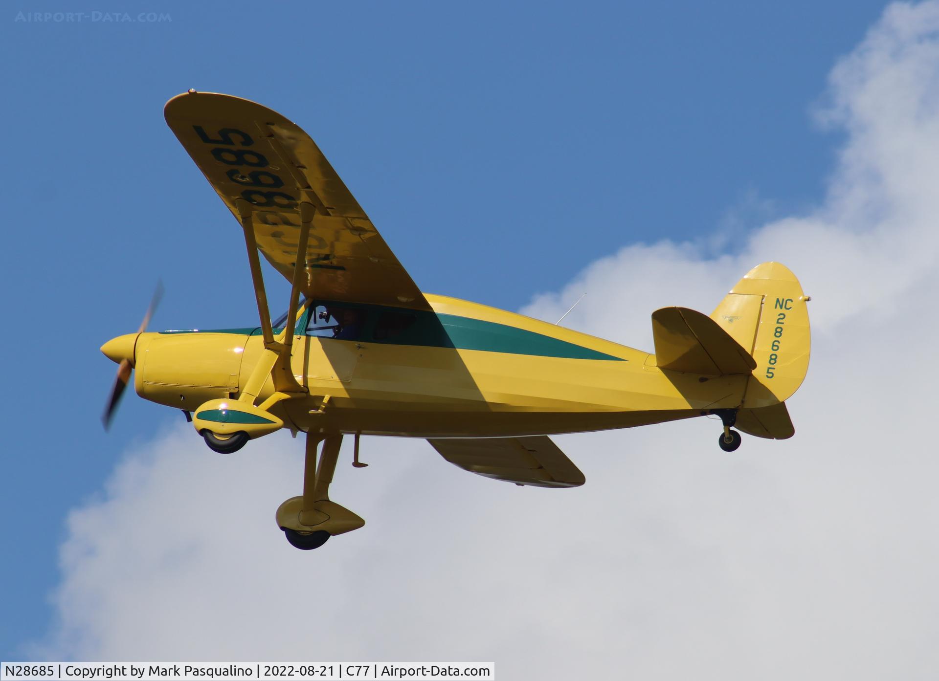 N28685, 1940 Fairchild 24W-40 C/N W40-168, Fairchild 24W-40